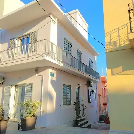 S4syros Maisonette Rooftop Terrace Semesterbostad
